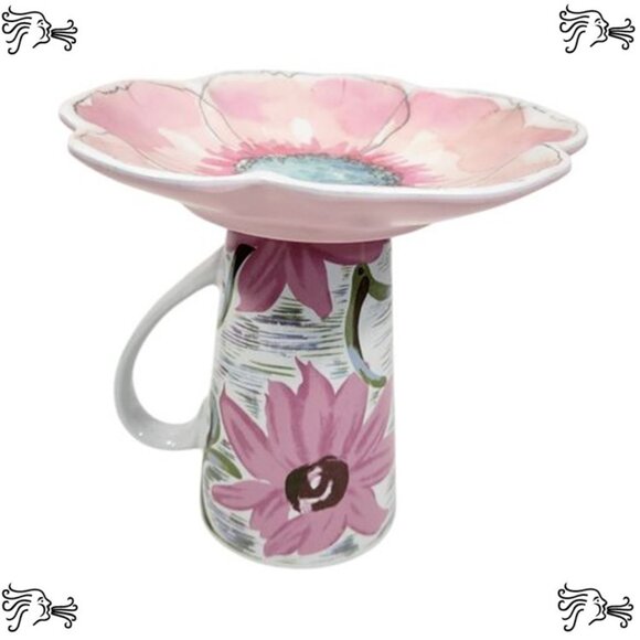 Upcycled Coffee Mug Candle Plant Holder Jewelry Tray, Sponge Soap Dish, Bracelet - Picture 2 of 4